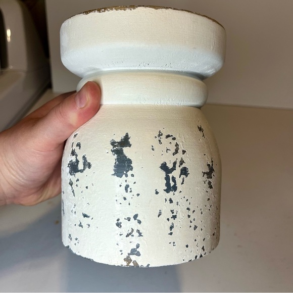 Large Rustic Candle Holder - Picture 4 of 7